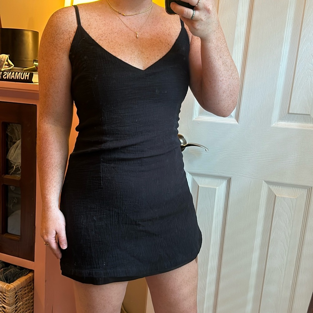 NWT House of Wallace Black Romper